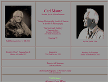 Tablet Screenshot of cmautz.com